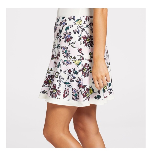 🆕 Lady Hagen Artisanal Print Floral Mix Flounce Skort, Size Medium - Picture 6 of 8
